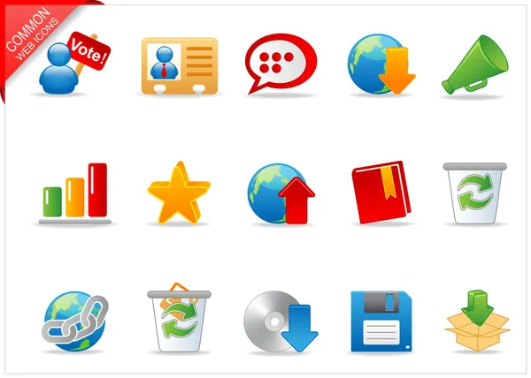 Universal Web icons 2 — Stock Photo, Image