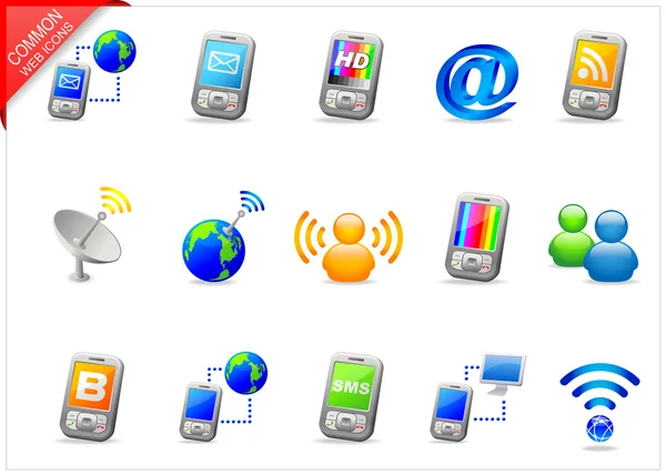 Universal Web icons 5 — Stock Photo, Image