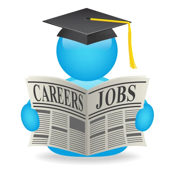 Jobs news avatar — Stock Photo, Image