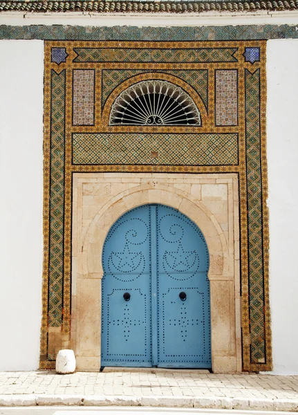 Tuniský dveře — Stock fotografie