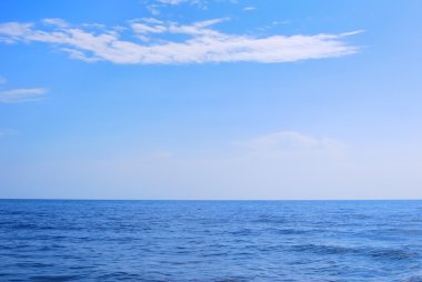 The blue ocean clipart