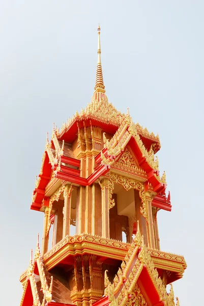 Buddyjski dzwonowa wieża — Zdjęcie stockowe