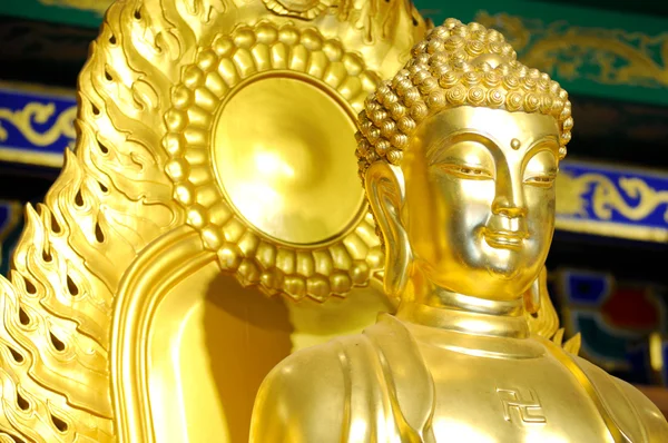 Buddha-kuvan kasvot — kuvapankkivalokuva