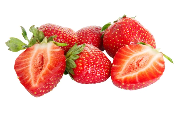 Quelques fraises Images De Stock Libres De Droits