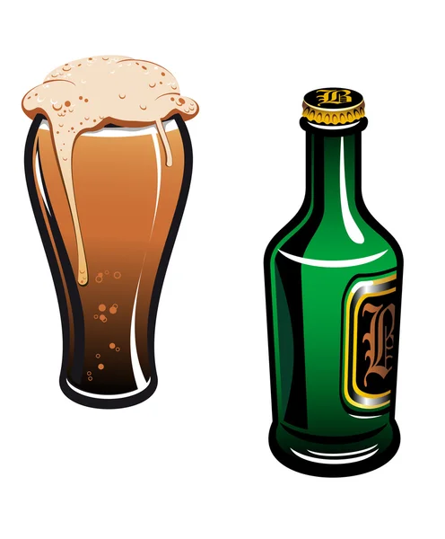 German beer — Stock Vector