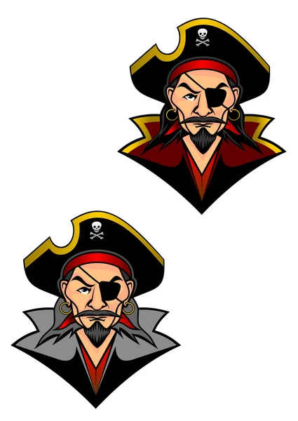 Perigo pirata — Vetor de Stock