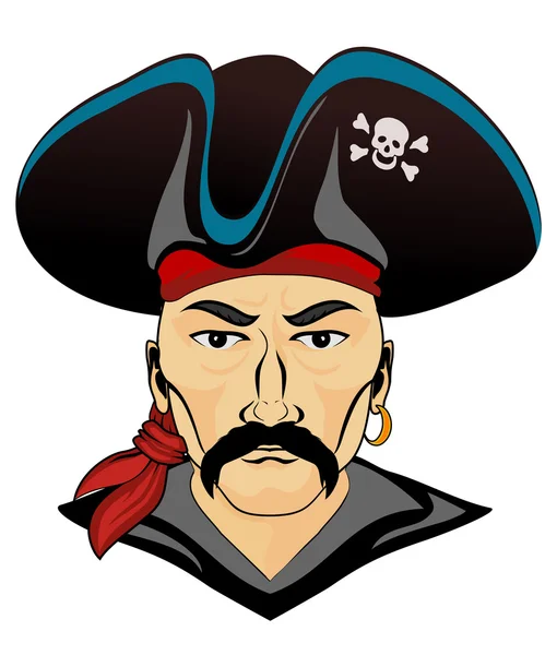 Pirata peligroso — Archivo Imágenes Vectoriales