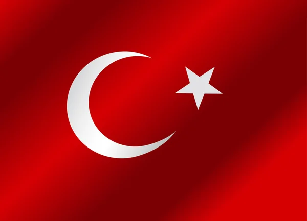 Флаг Турции — стоковый вектор