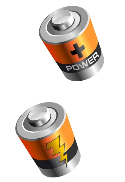 Batterij-icoon — Stockvector