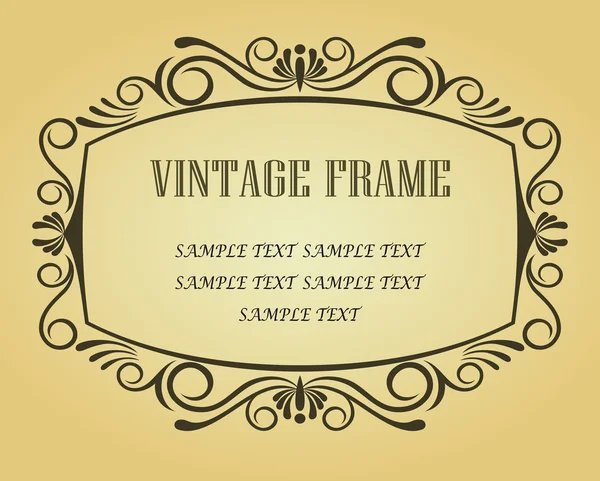 Vintage ram — Stock vektor