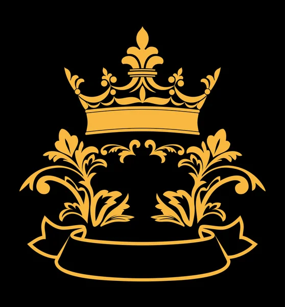 Heraldische kroon — Stockvector