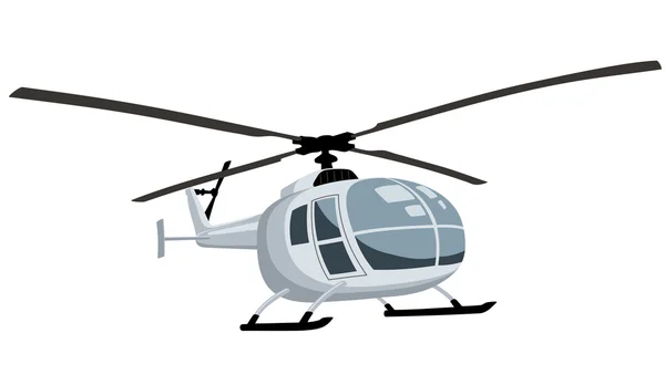 헬리콥터 비행 — 스톡 벡터