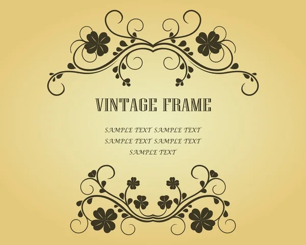 Vintage frame — Stockvector