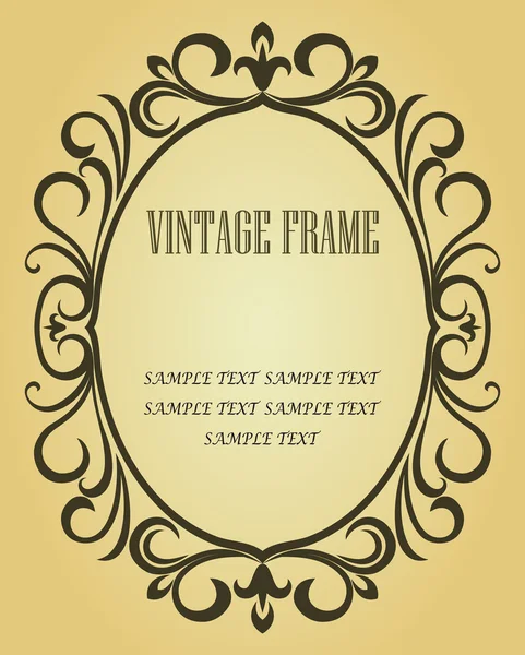 Vintage frame Stock Illustration