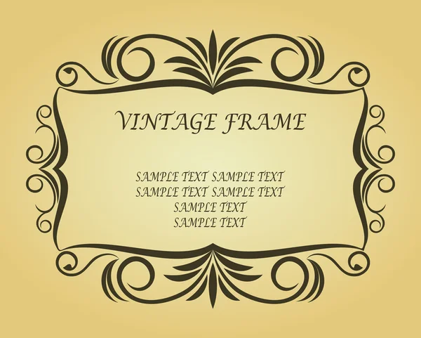 Vintage frame Vector Graphics