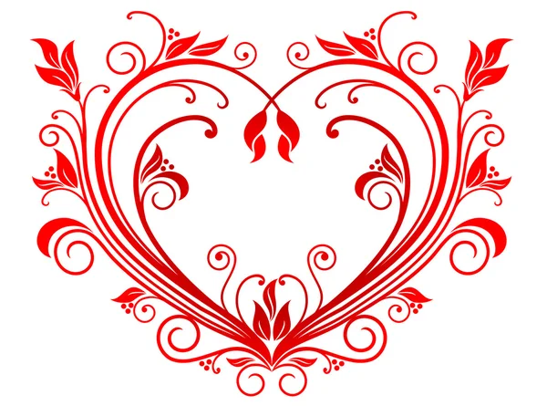 Corazón de San Valentín — Vector de stock