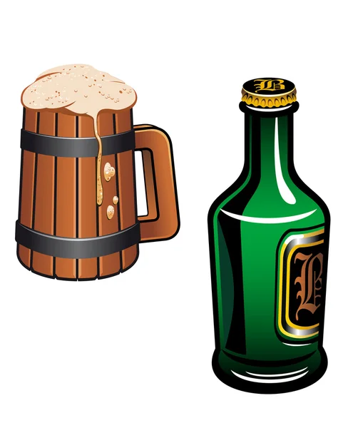 Duits bier — Stockvector