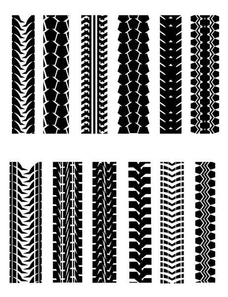 Tire shapes — Stockvector