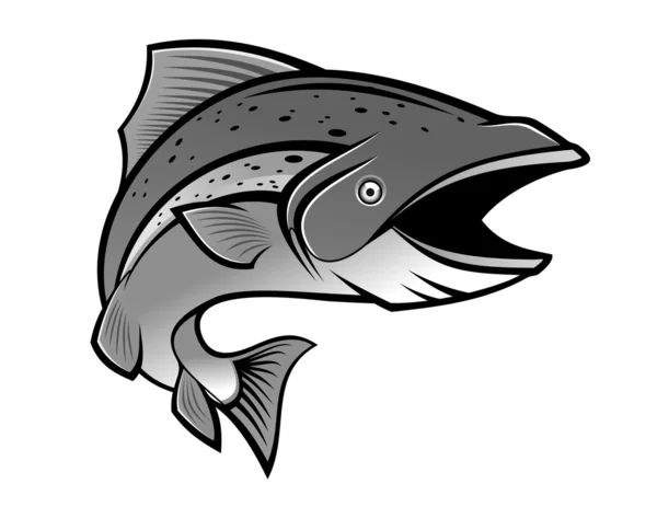 Símbolo de pesca —  Vetores de Stock