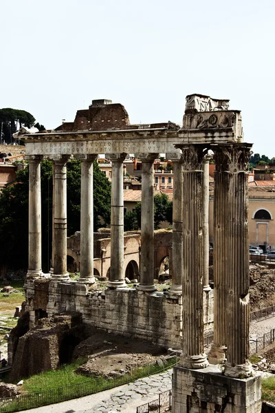 As ruínas do fórum romano. Itália — Fotografia de Stock