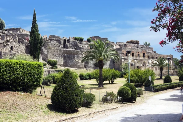 Ruiner av Pompeius – stockfoto