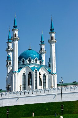 kul Şerif Camii bigest Avrupa'da olduğunu. Rusya. Kazan.