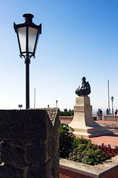 stock image Monument Bartolomeo Borghezi. San Marino.