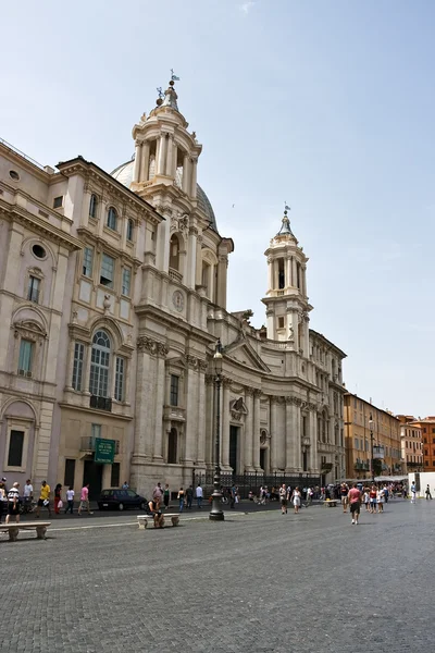 Byggnaden vid torget i Rom — Stockfoto