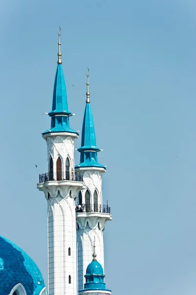 The Kul Sharif mosque is bigest in Europe. Russia. Kazan. — Stock Photo, Image