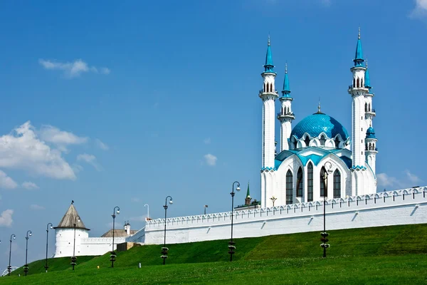 Kul シャリフ モスクはヨーロッパで一番大きなです。ロシア。カザン. — ストック写真