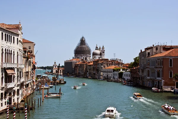 Canal principal de Veneza. Itália . — Fotografia de Stock