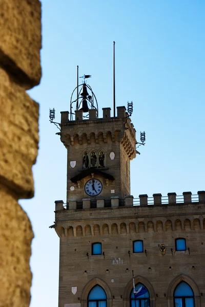 Palazzo Pubblico in San Marino — Stock Photo, Image