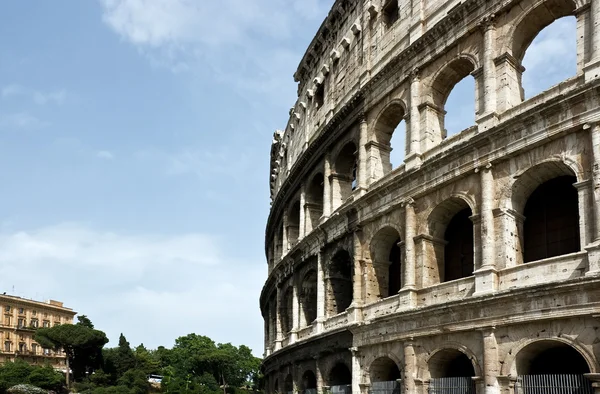 Starożytne ruiny rzymskie Koloseum. Włochy. — Zdjęcie stockowe