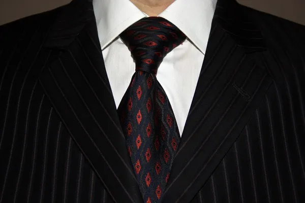 Suit and cravat — Stock Photo, Image