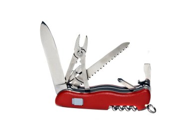 Swiss knife clipart