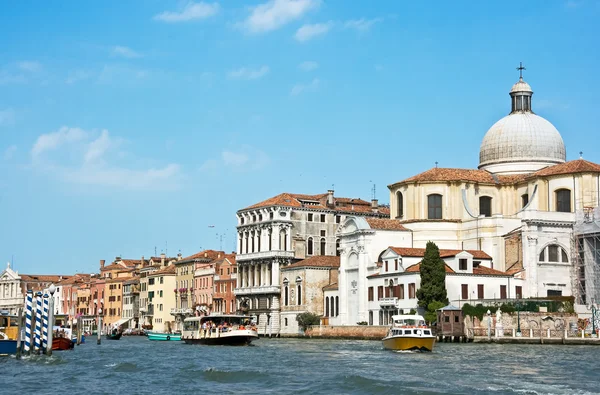 Canale principale di Venezia — Foto Stock
