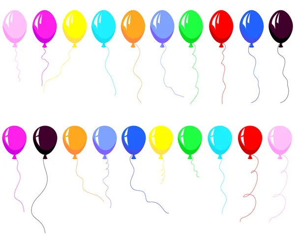 Derma balonlar — Stok Vektör