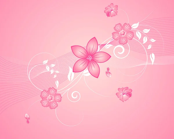 Pastel Flower Background — Stock Vector © almatea #7092766