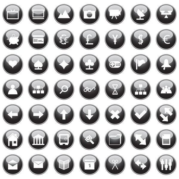 Conjunto de ícones Web —  Vetores de Stock