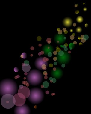 Magic lights background clipart