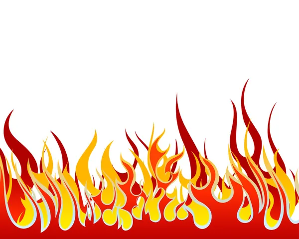 Набор образцов огня — стоковый вектор