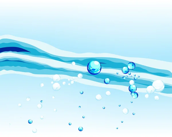 Vecteur d'eau — Image vectorielle