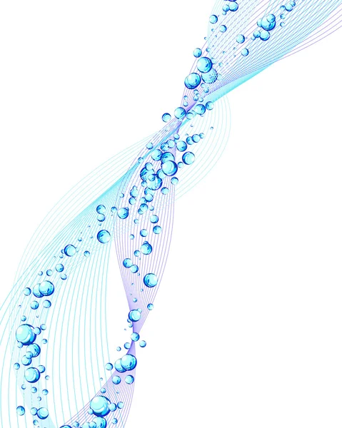 Fond d'eau — Image vectorielle