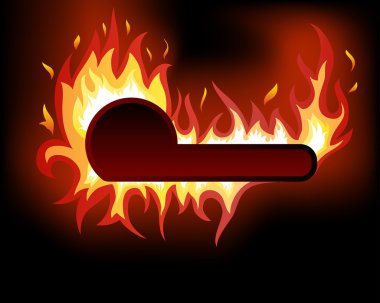 Fire background clipart