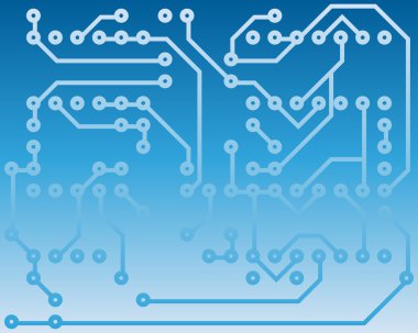 Electrical scheme clipart