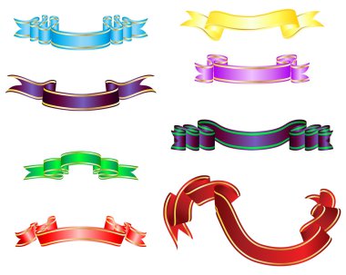 Tapes set clipart