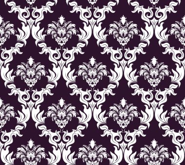 Dikişsiz damask deseni