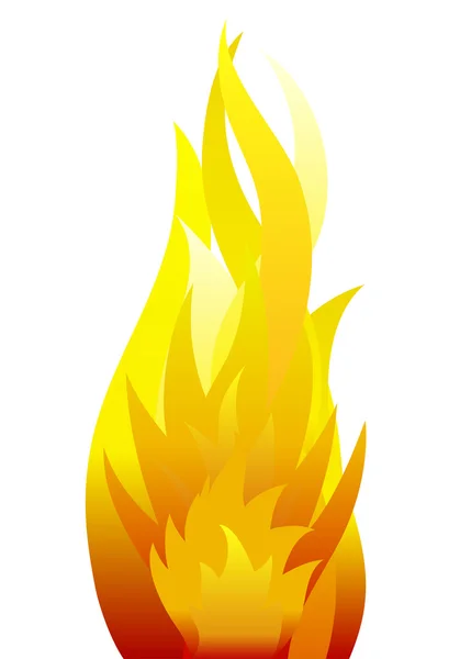 Fire background — Stock Vector