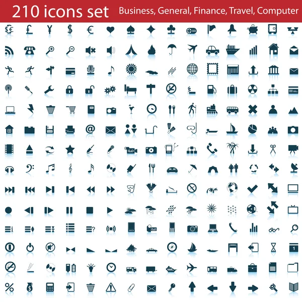 Icons set — Stock Vector