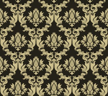 Dikişsiz damask deseni